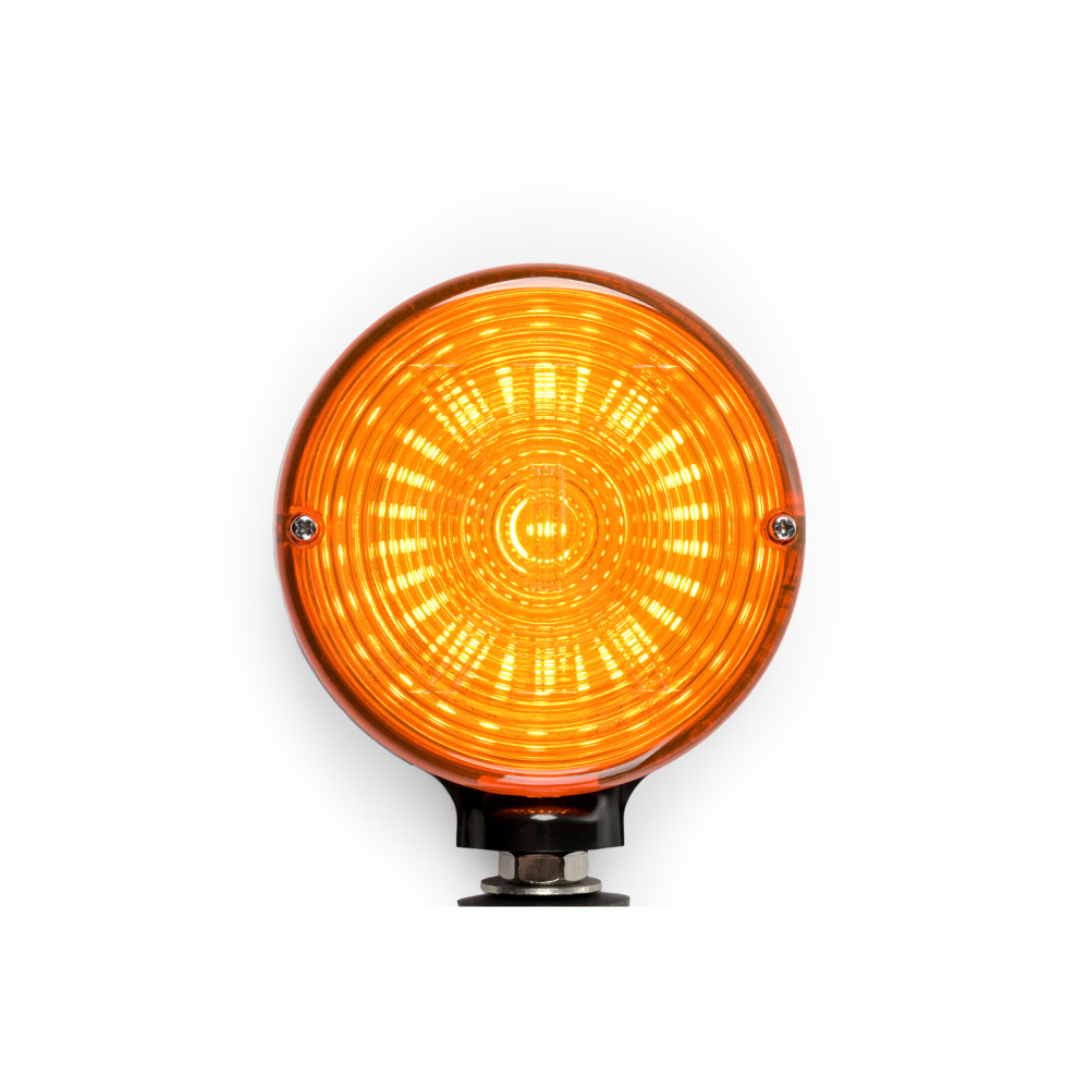 Lampa spaniola gabarit LED Lollipop Star 12/24V, portocaliu-rosu, 10,7 x 15,5 cm [15]