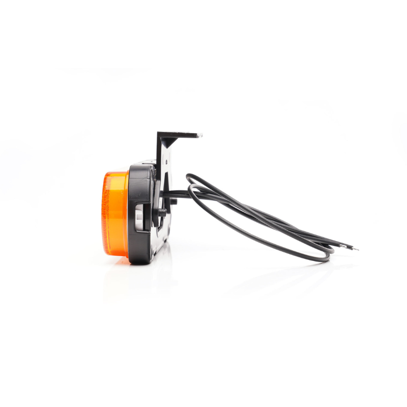Lampa gabarit LED, pozitie, logo reflectorizant, 12-24V, IP 6K9K, 13.38cm [20]