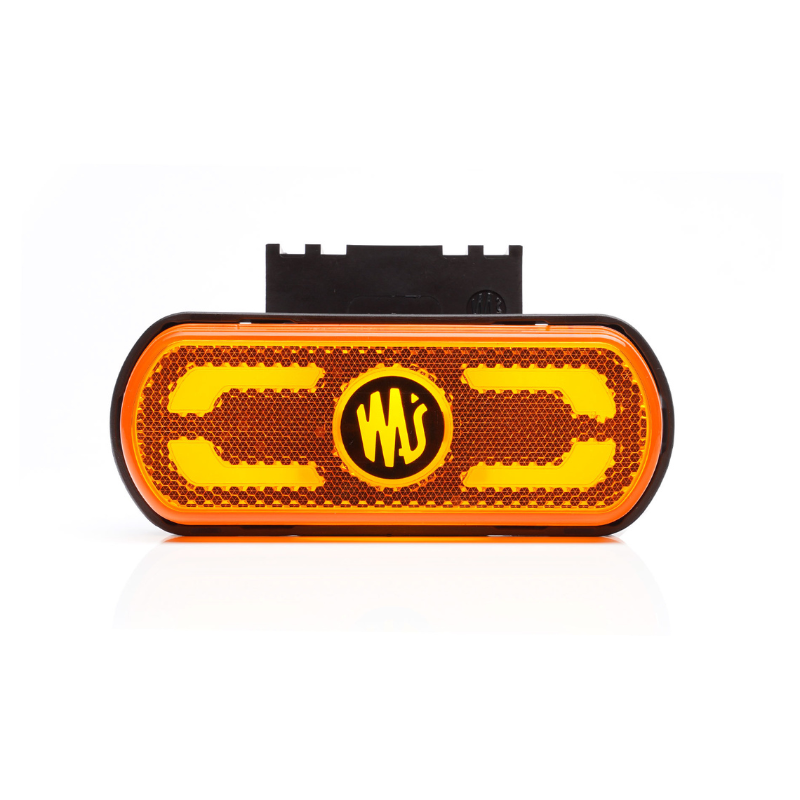 Lampa gabarit LED, pozitie, logo reflectorizant, 12-24V, IP 6K9K, 13.38cm [18]