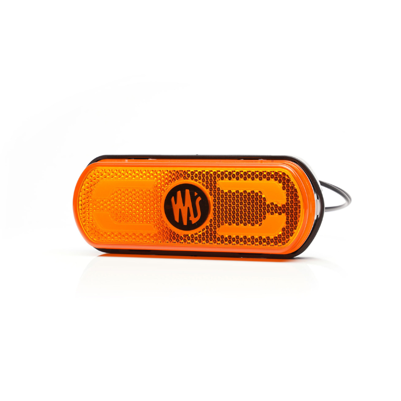 Lampa gabarit LED, pozitie, logo reflectorizant, 12-24V, IP 6K9K, 13.38cm [12]
