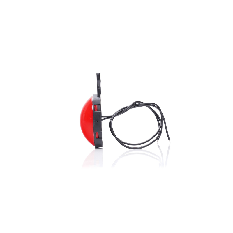 Lampa gabarit LED rosie cu pozitie, efect neon, 7.5cm [5]