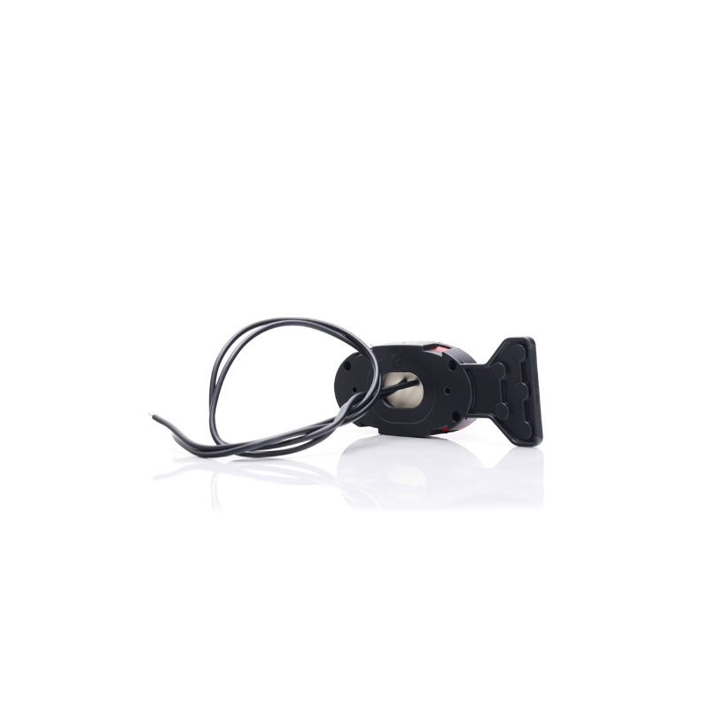 Lampa gabarit LED rosie cu pozitie, efect neon, 7.5cm [7]