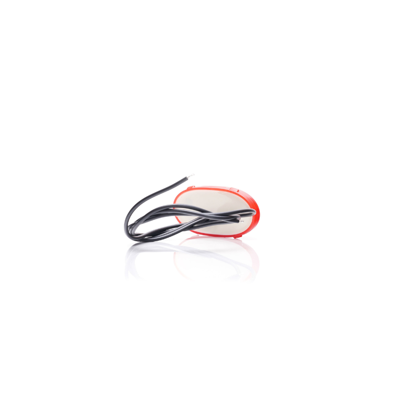 Lampa gabarit LED rosie cu pozitie, efect neon, 7.5cm [5]