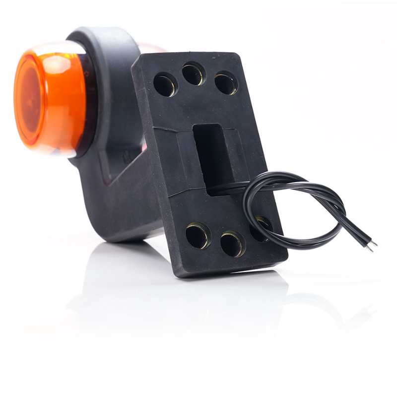 Lampa gabarit LED spate laterala cu brat cot la 90 de grade, 12V-24V, IP6K9K, stanga sau dreapta [7]