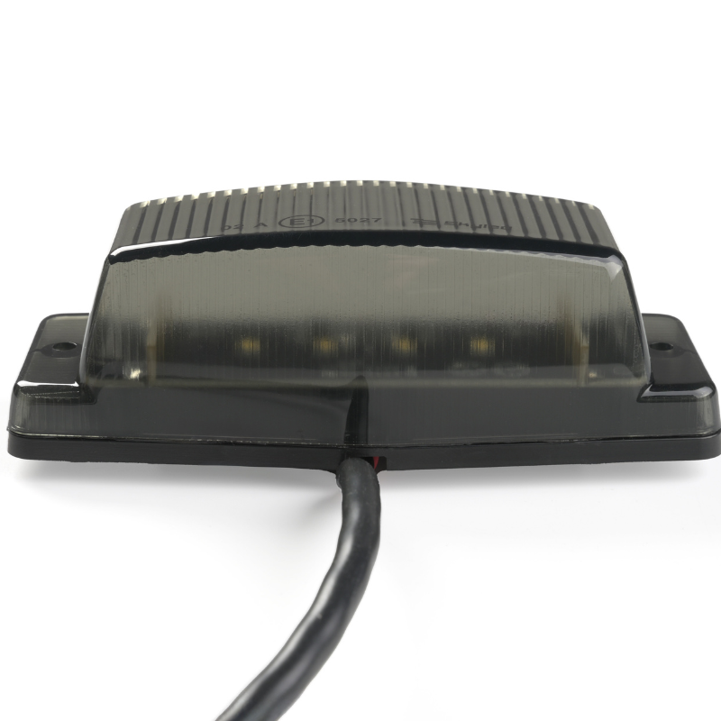 Lampa LED Double Burner, 24V, alb, geam fumuriu, 8 LED-uri, 12,6 x 5,5 cm [3]