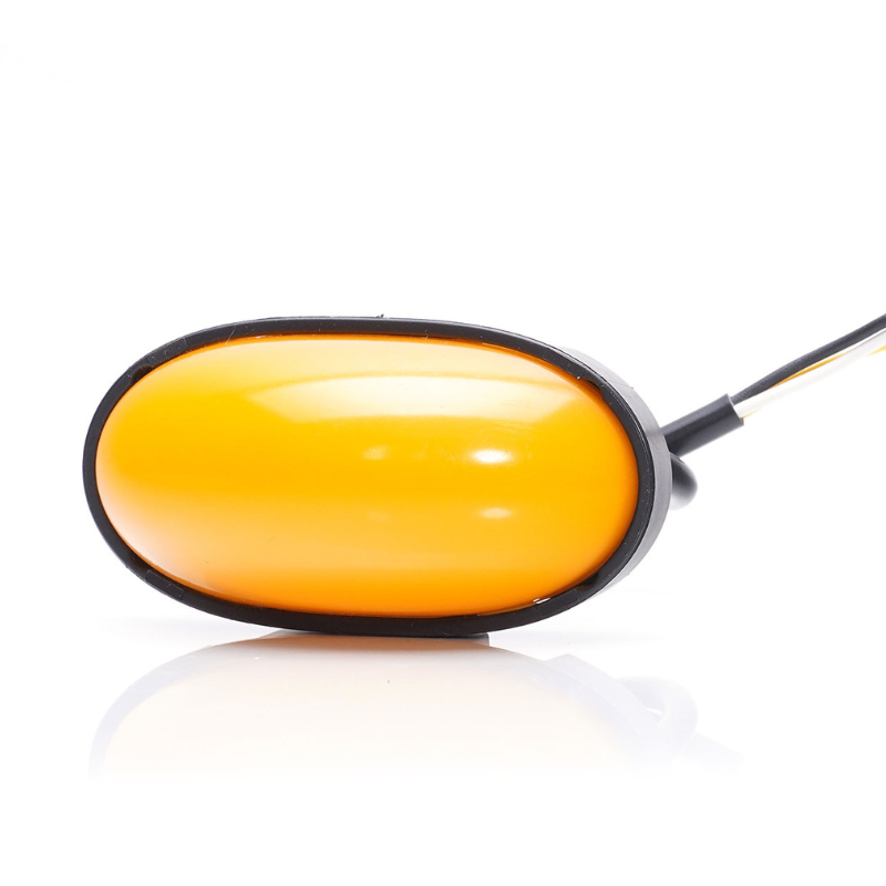 Lampa gabarit portocalie cu LED, pozitie si semnalizare, efect neon, 7.5cm [10]