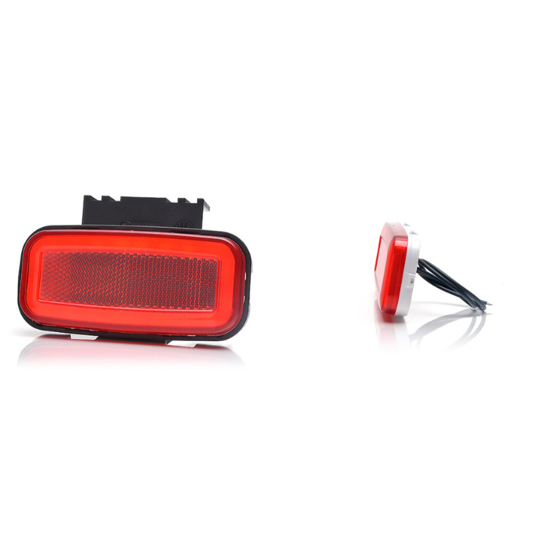 Lampa gabarit, LED, 10.3 x 3.6cm, suport inclus, cu reflectorizant [18]