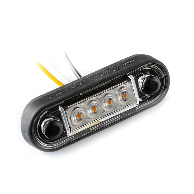 Lampa gabarit slim, lumina Alb / Galben, BZ, 8.42 x 2.72 [6]
