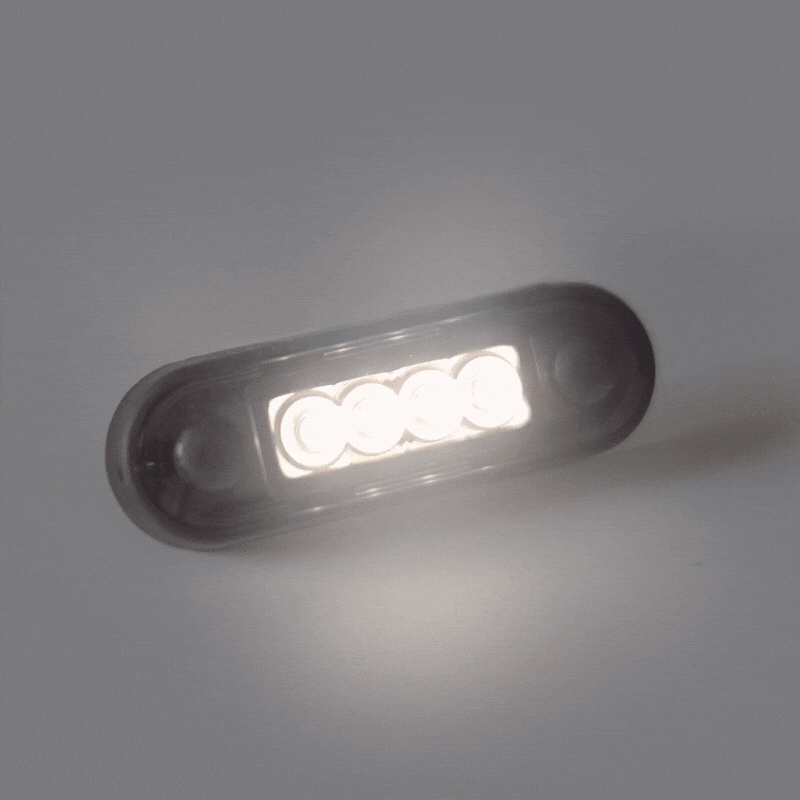 Lampa gabarit slim, lumina Alb / Galben, BZ, 8.42 x 2.72 [1]