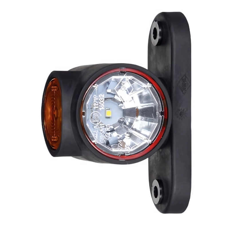 Lampa Gabarit Tripla LED, 3 Functii, Brat Scurt, Universala 12V/24V, 6.4cm [1]