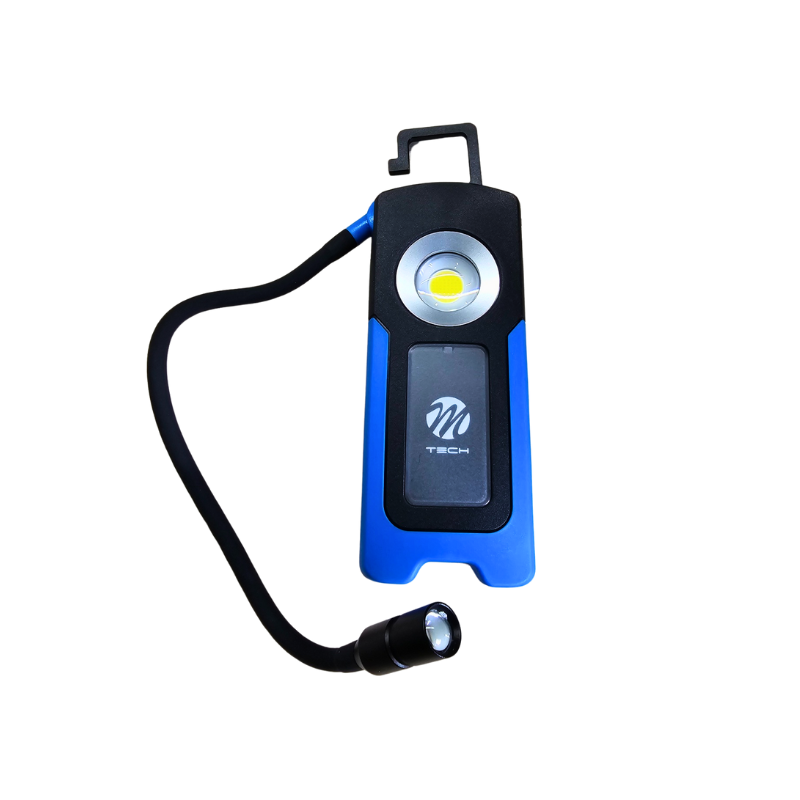 Lampa inspectie auto, brat flexibil, incarcare wirless si cablu, magnetica, cu 2 functii 1700lm + 400lm [3]