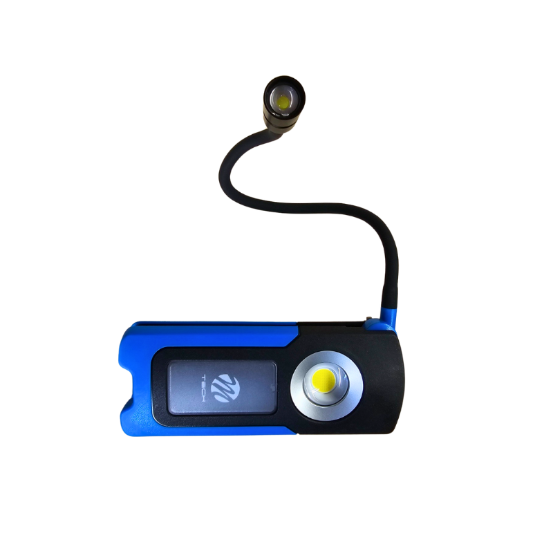 Lampa inspectie auto, brat flexibil, incarcare wirless si cablu, magnetica, cu 2 functii 1700lm + 400lm [4]