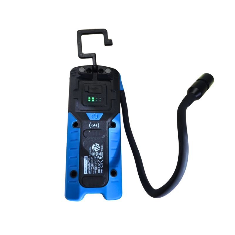 Lampa inspectie auto, brat flexibil, incarcare wirless si cablu, magnetica, cu 2 functii 1700lm + 400lm [5]