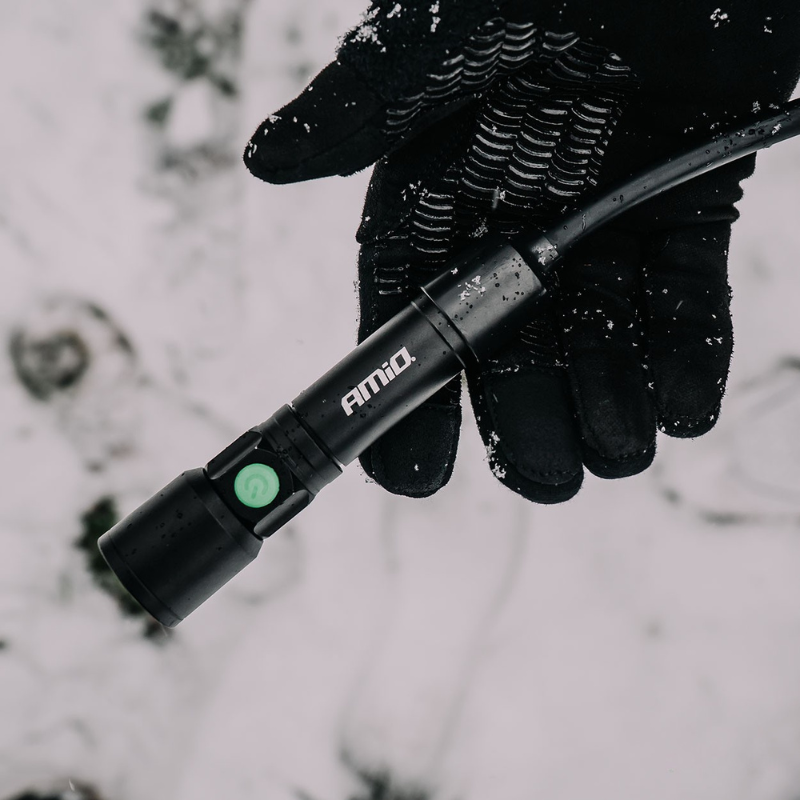 Lampa inspectie led 2xP50, acumulator 1000mAh, gat flexibil, zoom reglabil [3]