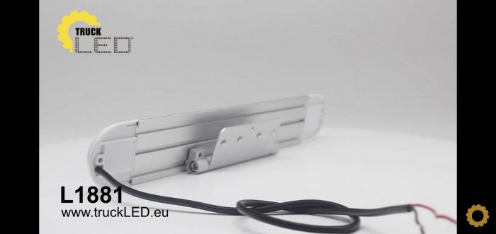Lampa interior auto, Plafoniera, LED, touch control, 1224V, 300mm - Truck LED L1881 [5]