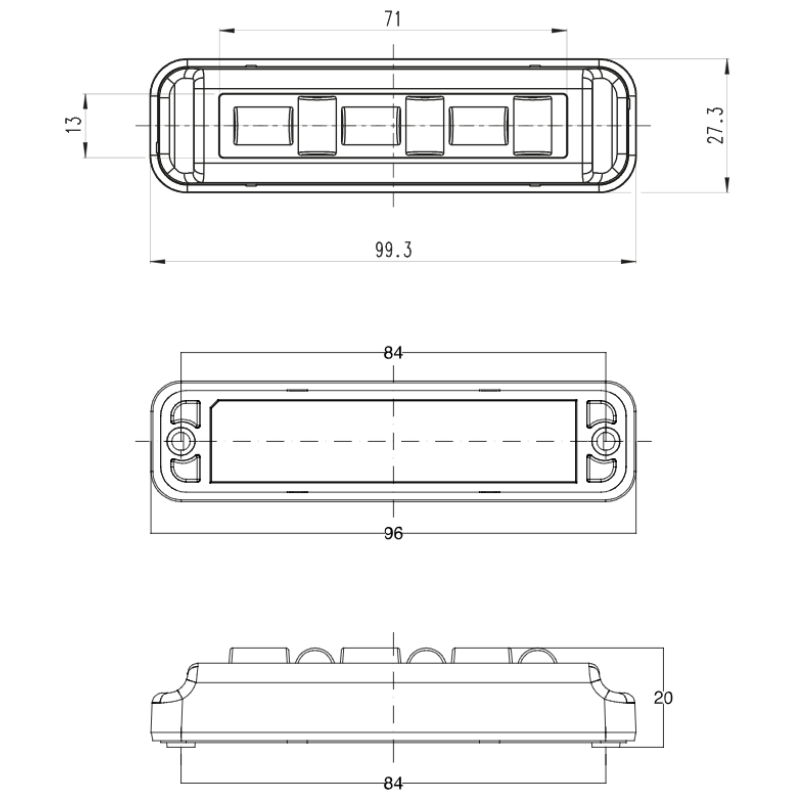 Lampa LED Auto, 12/24V, iluminare neon, montaj universal, rosu/galben/alb [8]