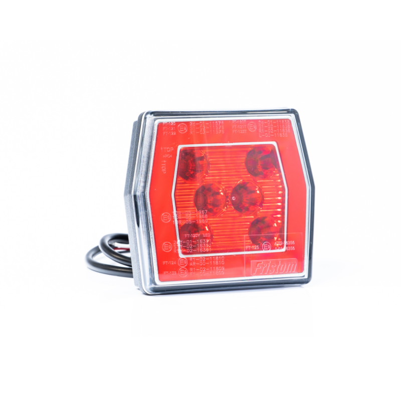 Lampa LED cu functie de pozitie si ceata, 12/24V, 10cm, cu cablu [7]