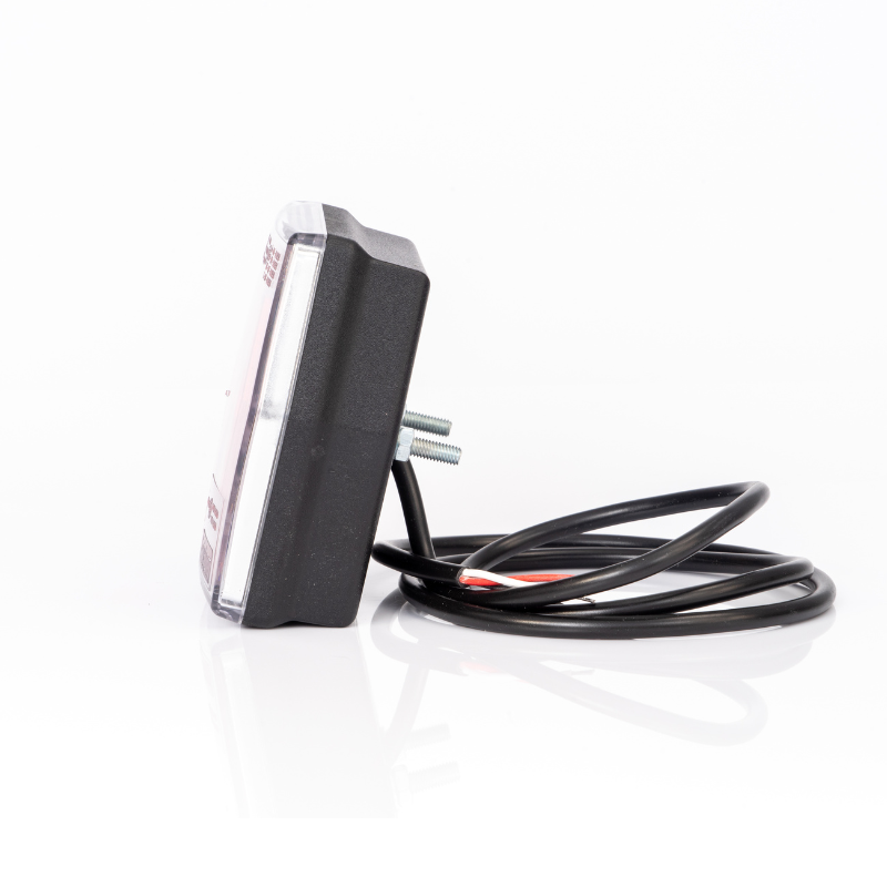 Lampa LED cu functie de pozitie si ceata, 12/24V, 10cm, cu cablu [6]