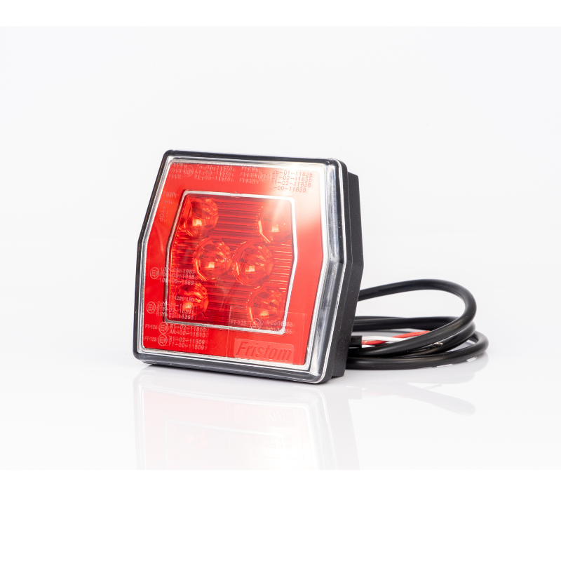Lampa LED cu functie de pozitie si ceata, 12/24V, 10cm, cu cablu [4]