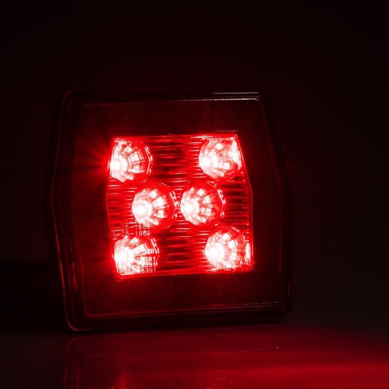 Lampa LED cu functie de pozitie si ceata, 12/24V, 10cm, cu cablu [5]