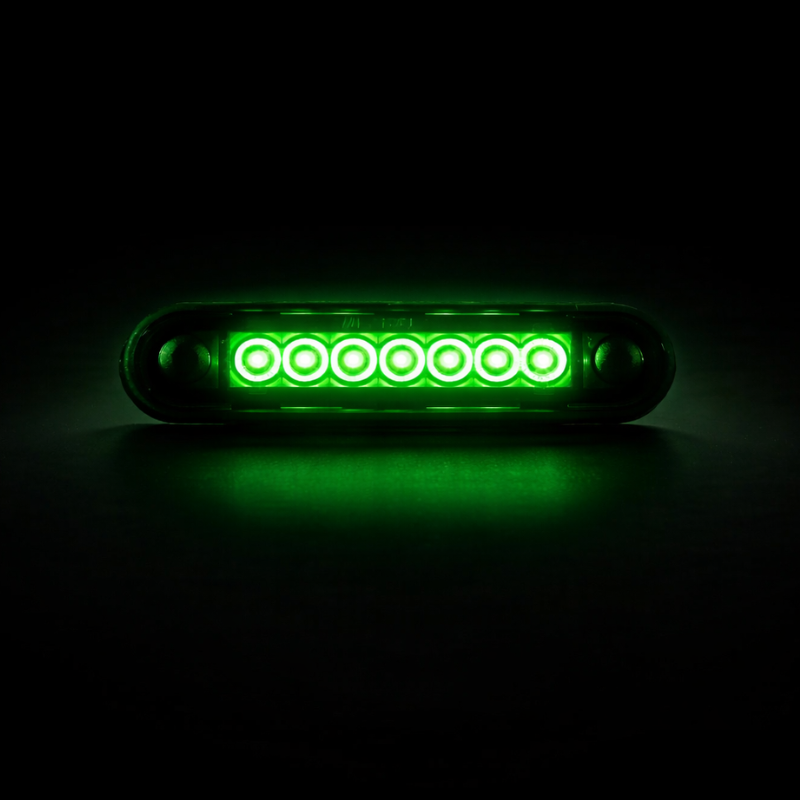 Lampa LED de gabarit fumurie, Dark, 12 x 2.8cm, 12 / 24V [12]