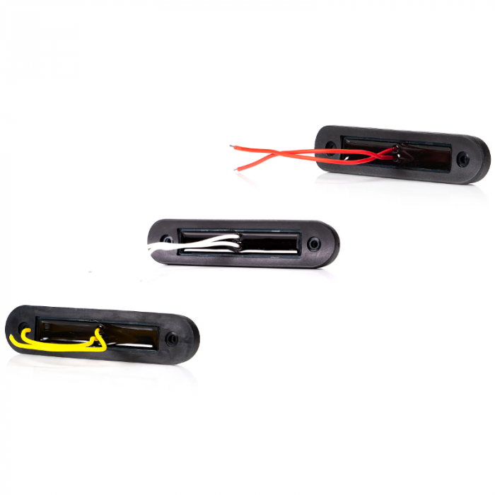 Lampa LED de gabarit fumurie, Dark, 12 x 2.8cm, 12 / 24V [5]