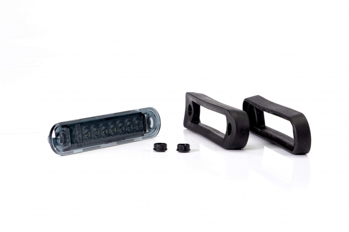 Lampa LED de gabarit fumurie, Dark, 12 x 2.8cm, 12 / 24V [3]