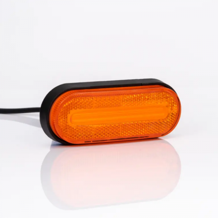 Lampa LED de gabarit galbena, 126 x 51 x 26mm, 12 / 24V [8]