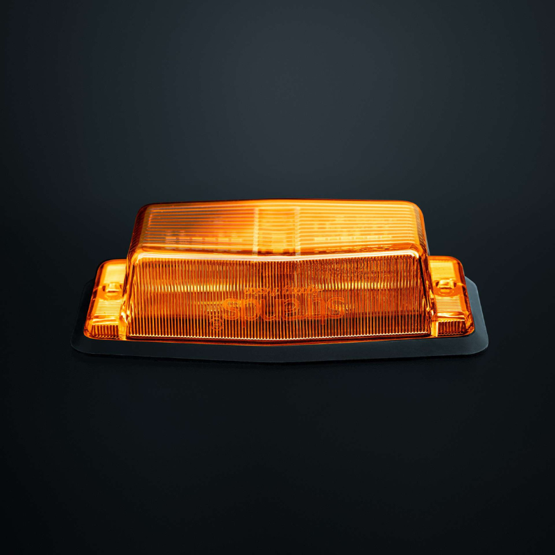 Lampa LED de Gabarit Laterala, Double Burner, cu stroboscop, Portocalie, 12/24V, IP69K [9]