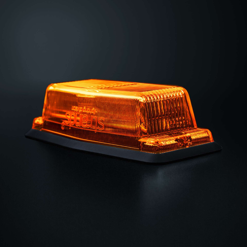 Lampa LED de Gabarit Laterala, Double Burner, cu stroboscop, Portocalie, 12/24V, IP69K [7]