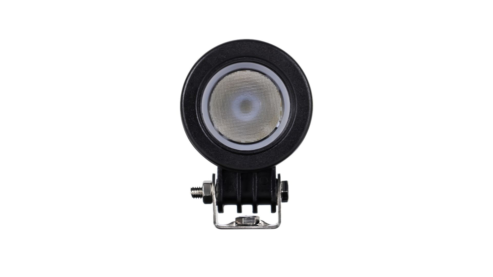 Lampa LED de lucru rotunda compacta, lumina flood, 24 W, 12/24 V, IP67, 1 LED [4]