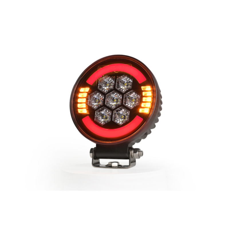 Lampa LED de lucru, SKYLED Aura C35F, 35W, 3500Lm, Lumina Pozitie si Girofar R65 [8]