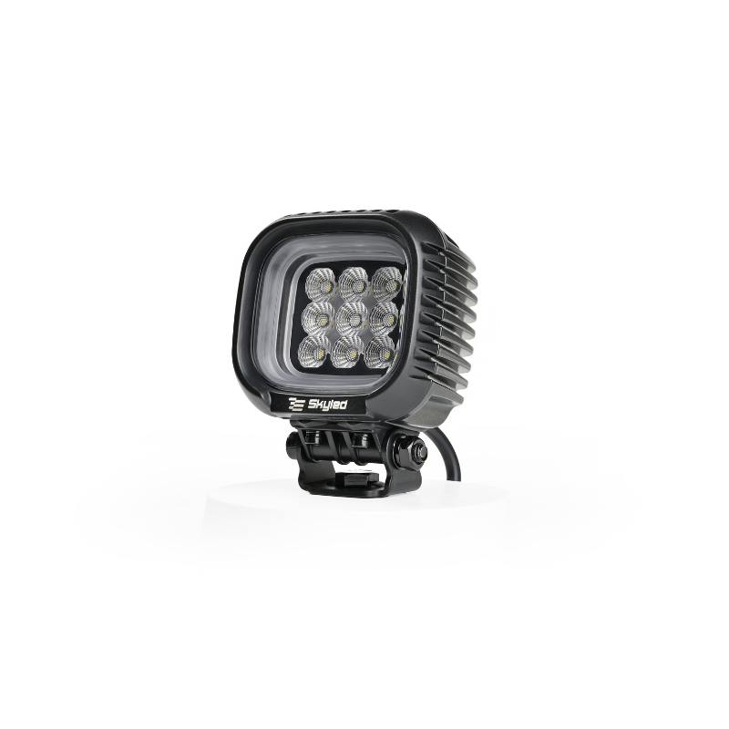 Lampa LED de lucru, SKYLED GALAX 32F, 32W, 9-32V, Pozitie Portocalie/Rosie, IP67, Offroad [9]