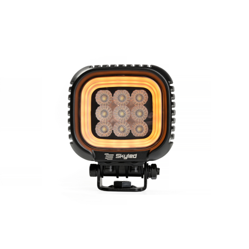 Lampa LED de lucru, SKYLED GALAX 32F, 32W, 9-32V, Pozitie Portocalie/Rosie, IP67, Offroad [4]