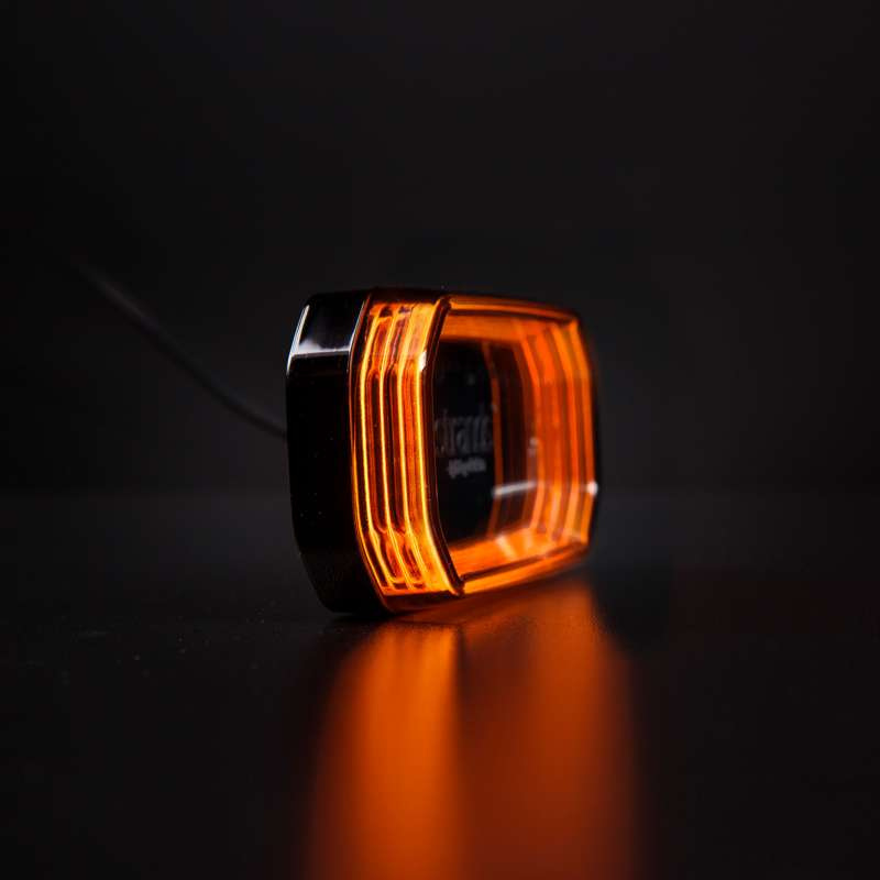Lampa LED de pozitie FOR9T Scale, Portocalie, 12/24V [5]