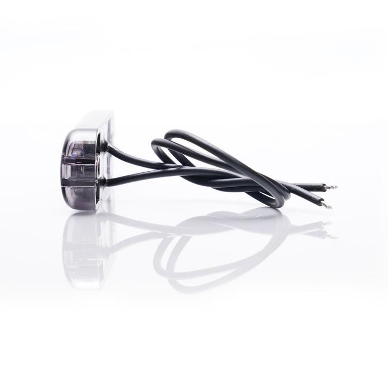 Lampa LED de pozitie, gabarit alb, galben si rosu DARK, 12/24V, 8.38 x 2.42cm [5]