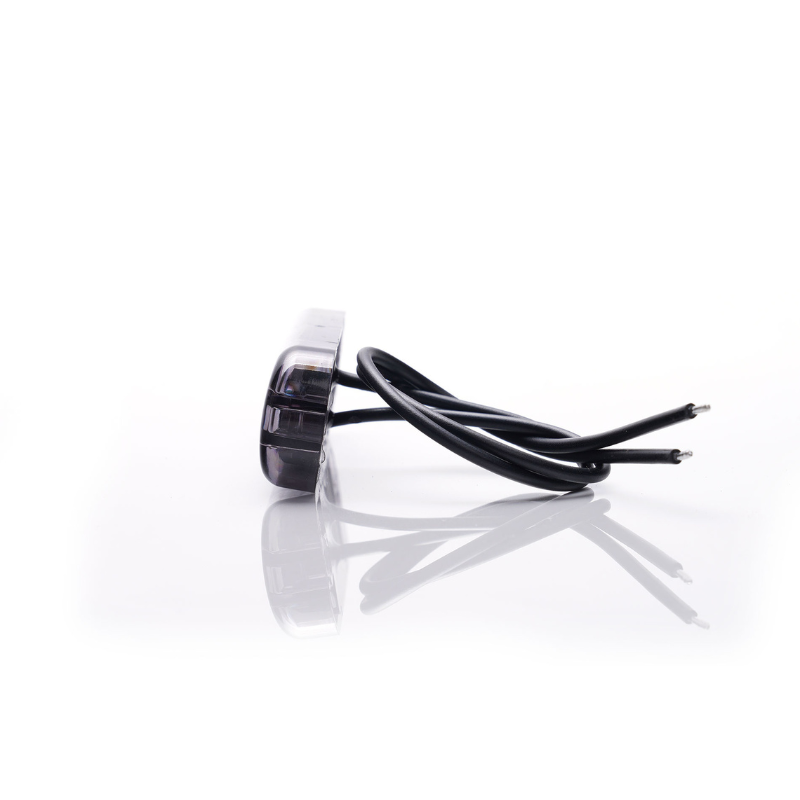 Lampa LED de pozitie, gabarit alb, galben si rosu DARK, 12/24V, 8.38 x 2.42cm [5]