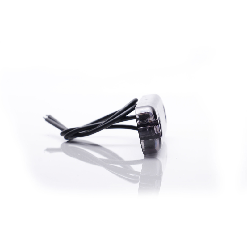 Lampa LED de pozitie, gabarit alb, galben si rosu DARK, 12/24V, 8.38 x 2.42cm [7]