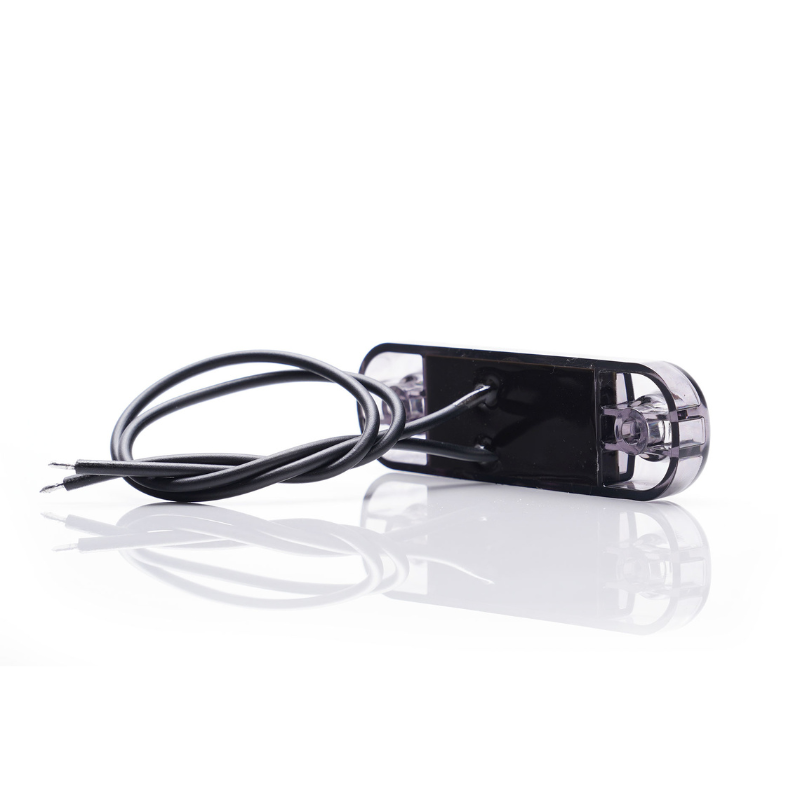 Lampa LED de pozitie, gabarit alb, galben si rosu DARK, 12/24V, 8.38 x 2.42cm [6]