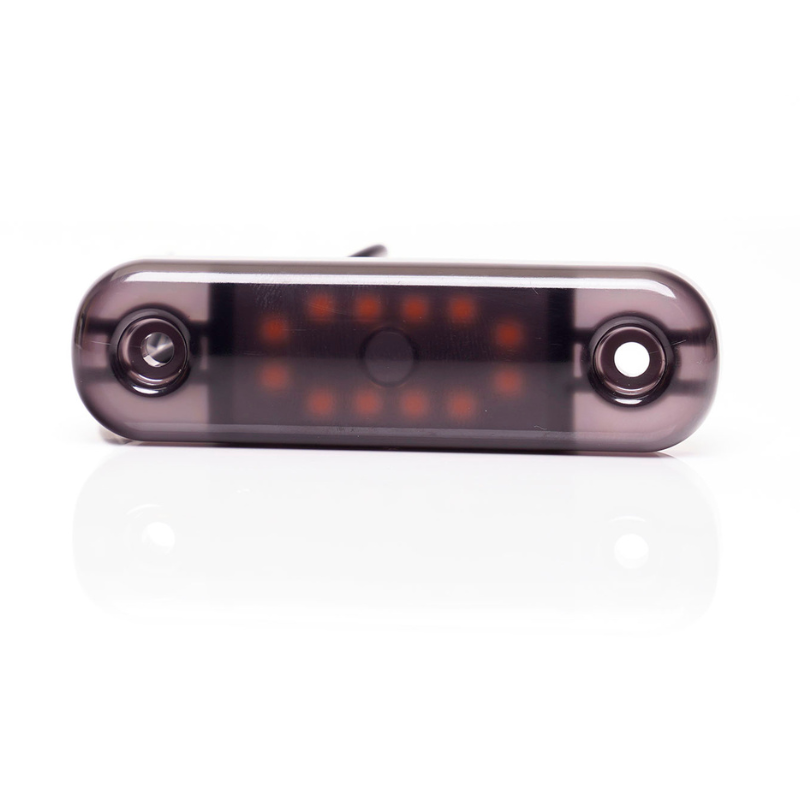 Lampa LED de pozitie, gabarit alb, galben si rosu Fumuriu, 12/24V, 8.4 x 2.4cm [13]