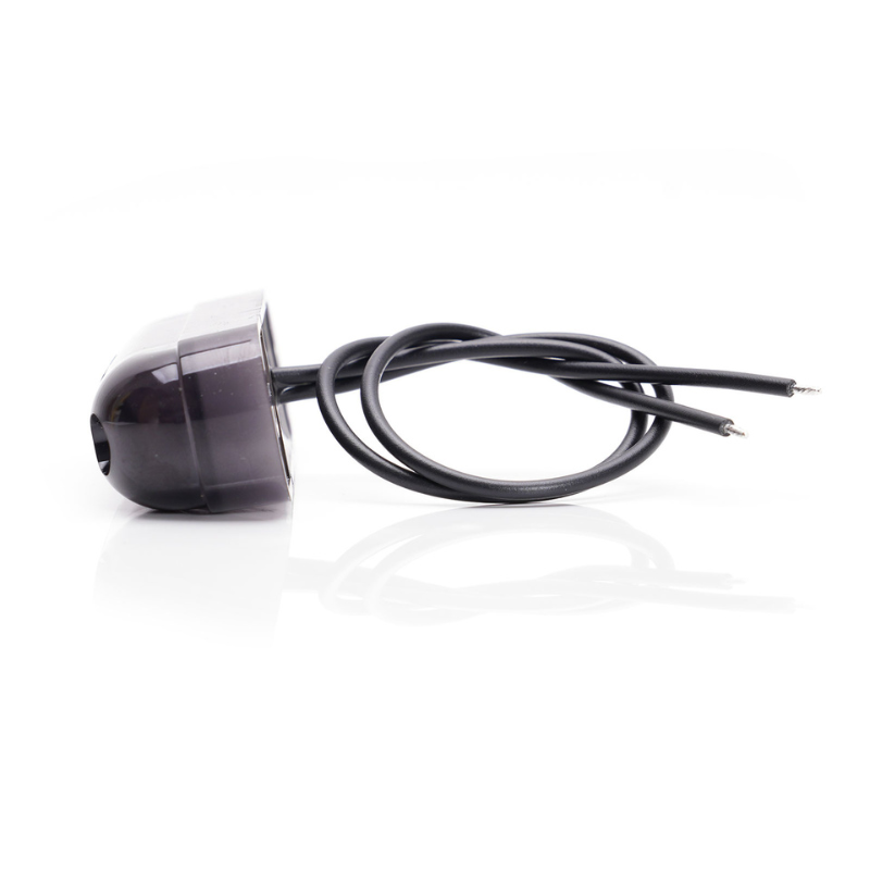 Lampa LED de pozitie, gabarit alb, galben si rosu Fumuriu, 3 x LED, 12/24V, 8.4 x 2.4cm [10]