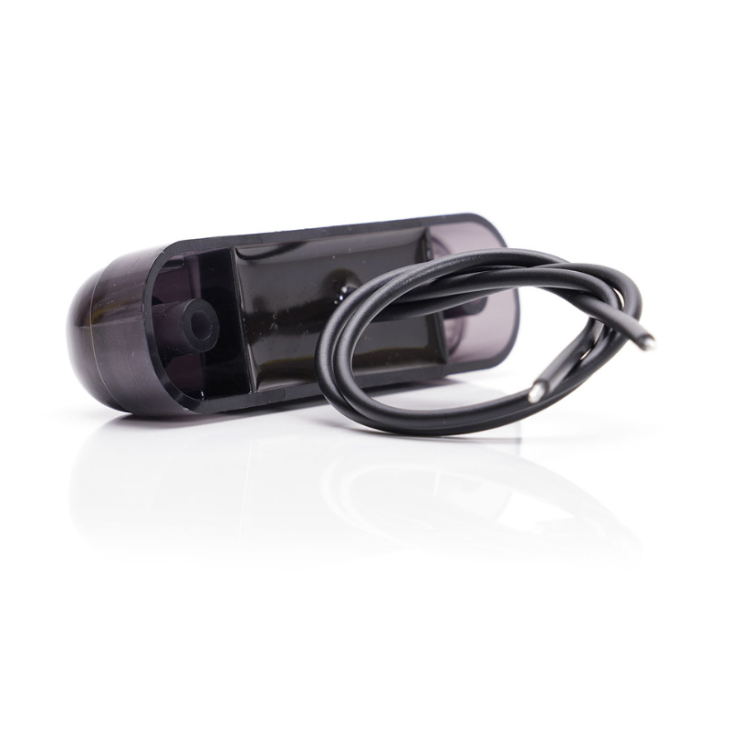 Lampa LED de pozitie, gabarit alb, galben si rosu Fumuriu, 3 x LED, 12/24V, 8.4 x 2.4cm [12]