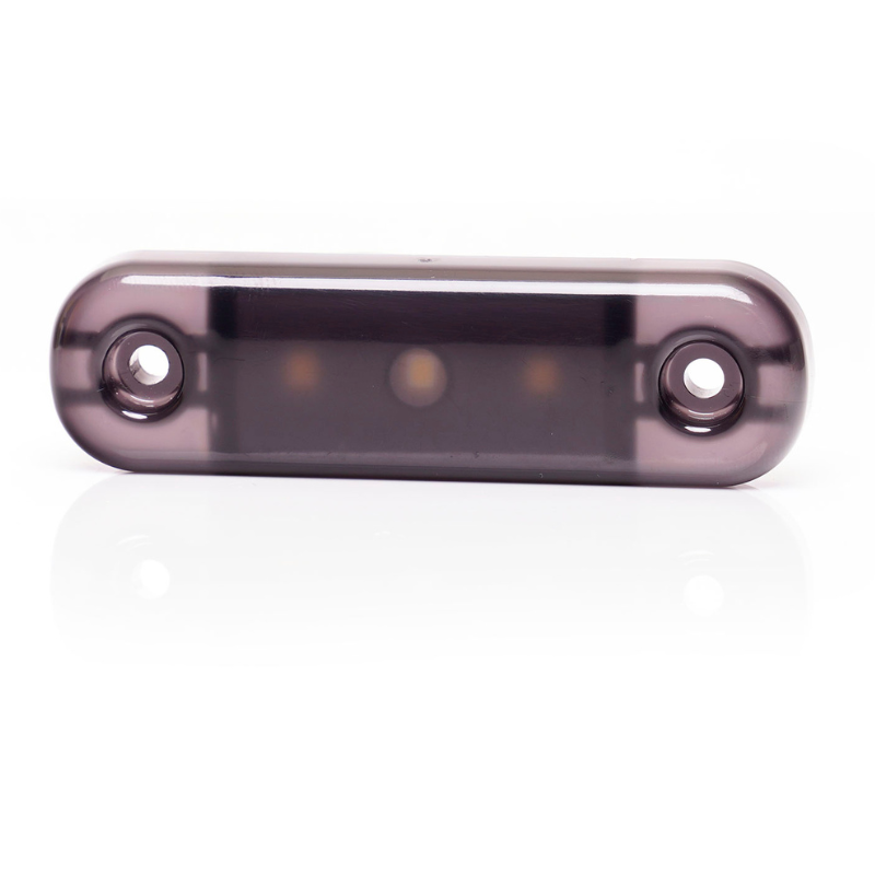 Lampa LED de pozitie, gabarit alb, galben si rosu Fumuriu, 3 x LED, 12/24V, 8.4 x 2.4cm [8]