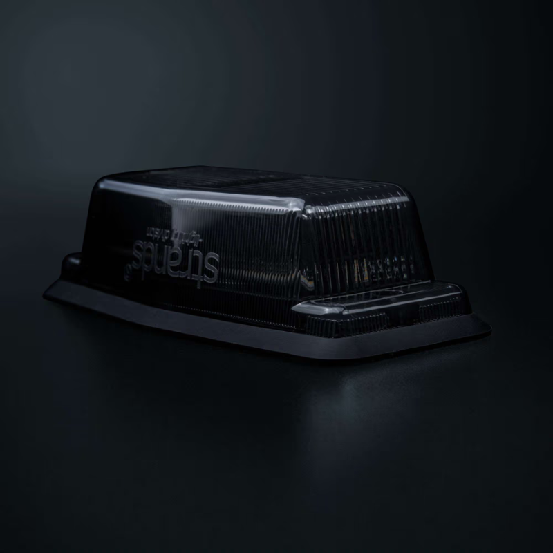 Lampa LED Double Burner IZE LED Black, Pozitie Alb/Portocaliu si Stroboscop, 12V, 24V, IP69K, 21 Pattern-uri, 12.5 x 5.2cm, Lentila Dark [6]