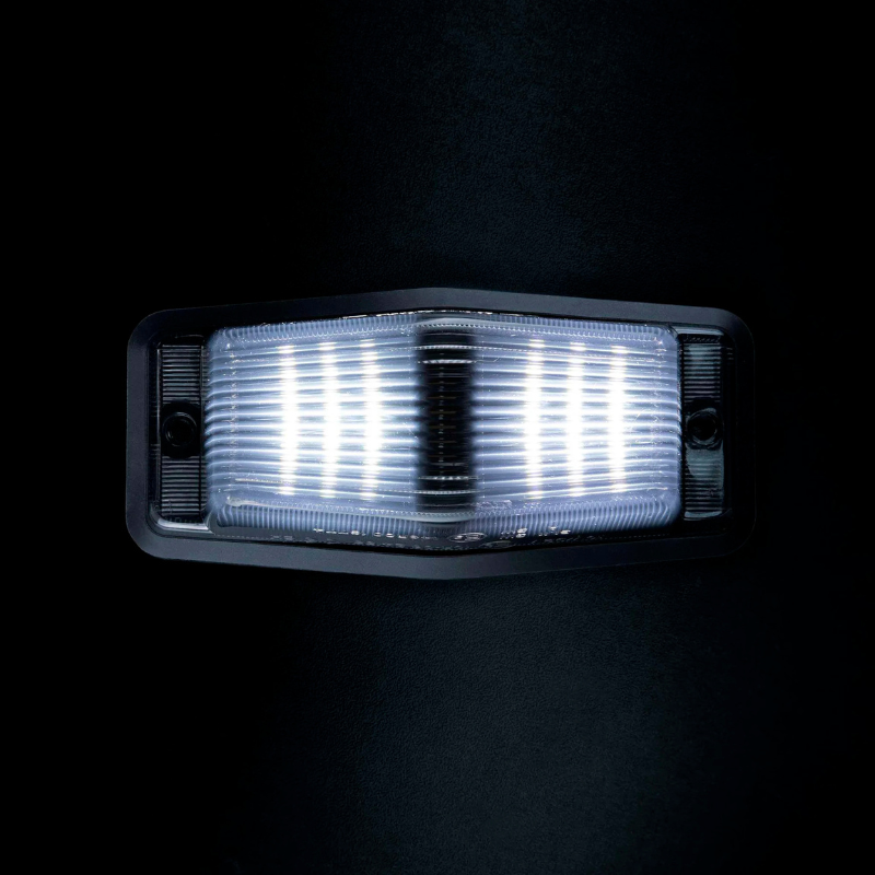 Lampa LED Double Burner IZE LED Black, Pozitie Alb/Portocaliu si Stroboscop, 12V, 24V, IP69K, 21 Pattern-uri, 12.5 x 5.2cm, Lentila Dark [2]