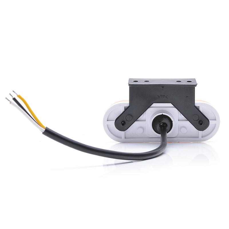 Lampa LED gabarit ADR si semnalizare, cu suport vertical, 12/24V, 11.4cm, W135 [6]