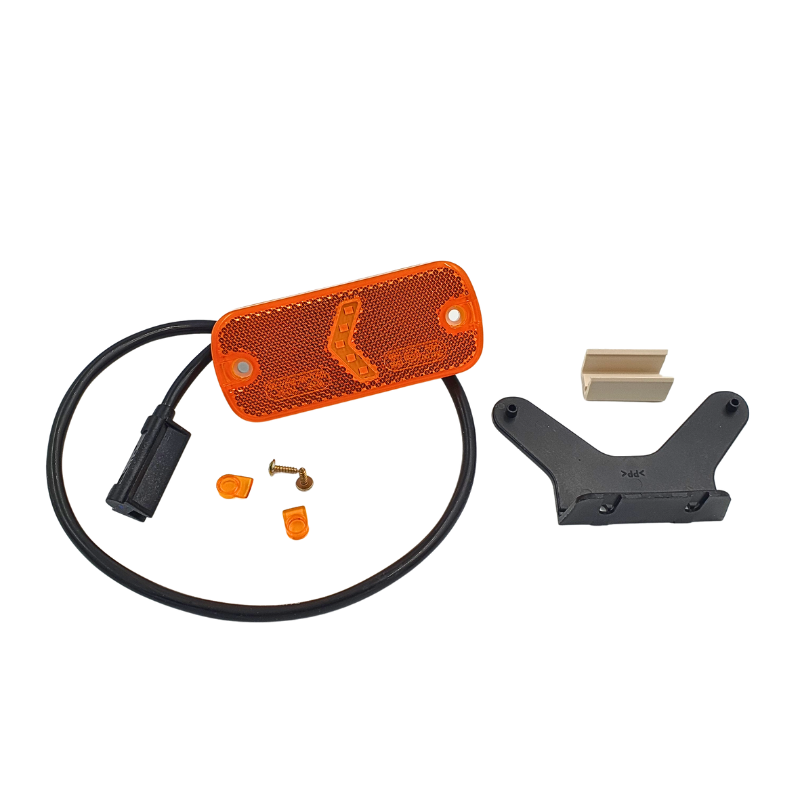 Lampa LED gabarit cu suport vertical, 1224V, 10.54cm, lumina portocalie, si mufa Click-in - WAS 901-J0.5 [2]