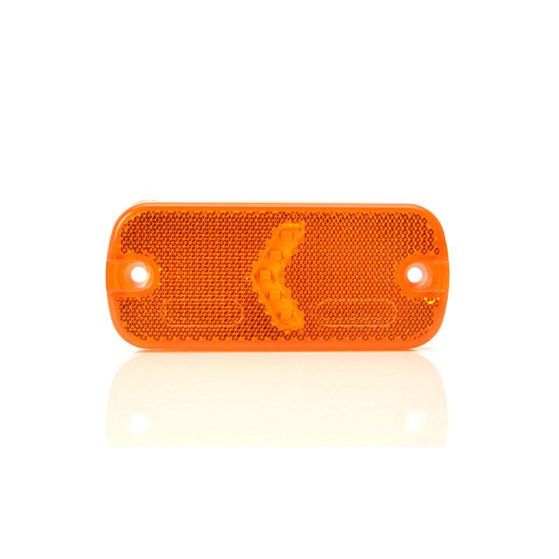 Lampa LED gabarit cu suport vertical, 12/24V, 10.54cm, lumina portocalie W127 [5]