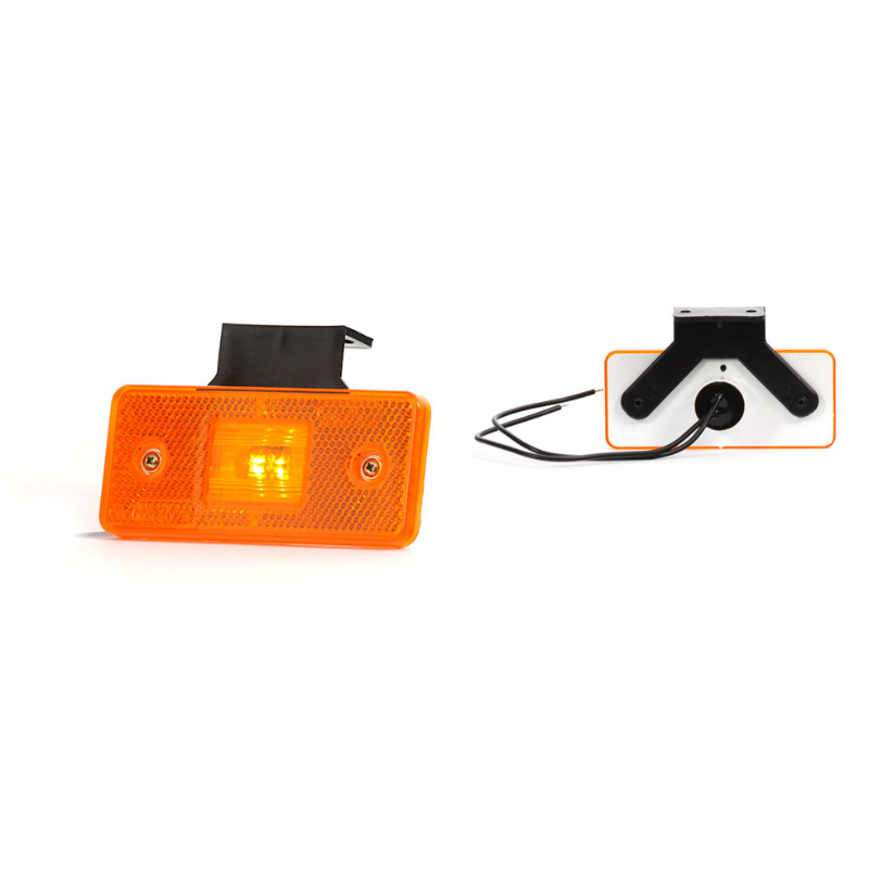 Lampa LED gabarit, cu suport vertical, 12/24V, 10.60cm, W17D [2]