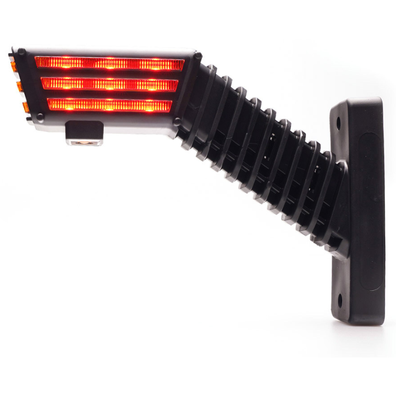 Lampa LED Gabarit SPOT cu brat lung, cu semnalizare, 16cm, 12/24V, Stanga/Dreapta, IP6K9K [2]